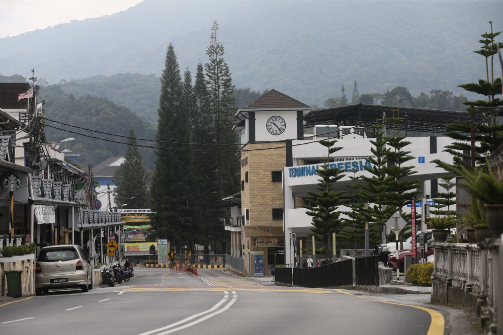 The Cameron Highlands District Forestry Office has announced a temporary closure of recreational activities in the Permanent Forest Reserve for five days. — Picture by Ahmad Zamzahuri