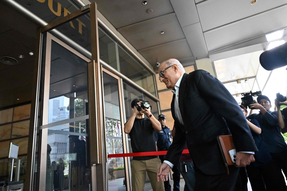 Iswaran is the first minister to be charged with graft in over 40 years in Singapore, which has been ranked one of the world’s least corrupt nations. — AFP pic