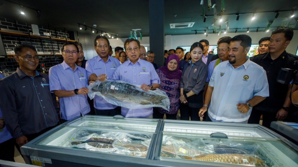 The Sarawak Farmers Association (PPNS) will be using cargo aircrafts to ship agricultural products to Singapore soon, said Premier Datuk Patinggi Tan Sri Abang Johari Tun Openg. — The Borneo Post pic