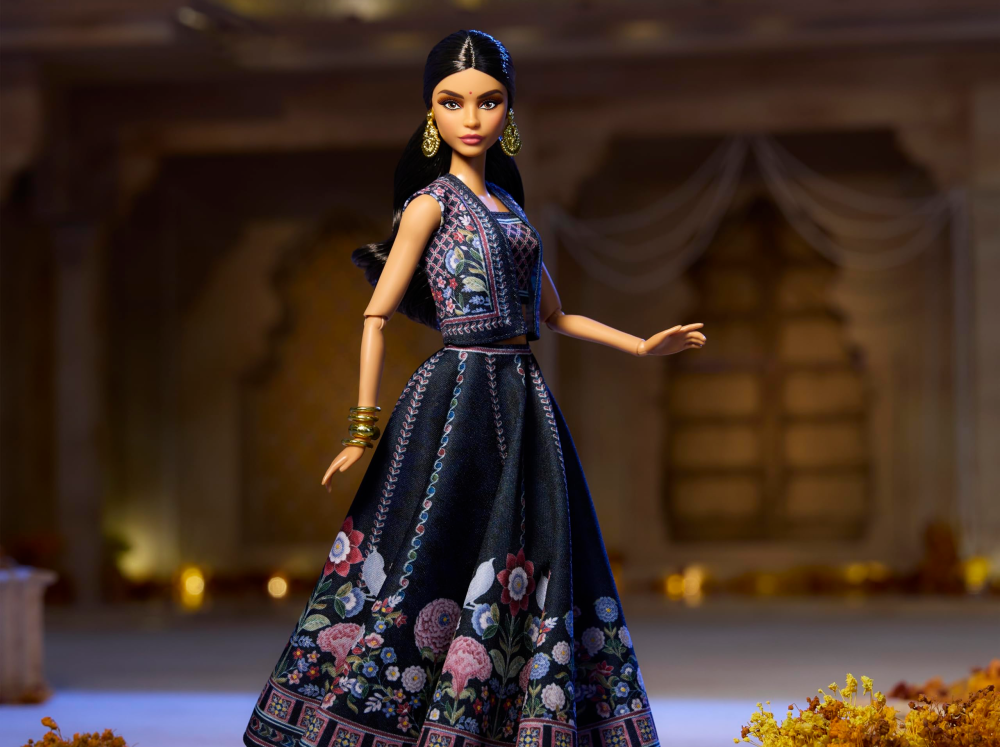 Barbie Diwali in signature Anita Dongre. — Image from YouLoveIt.com