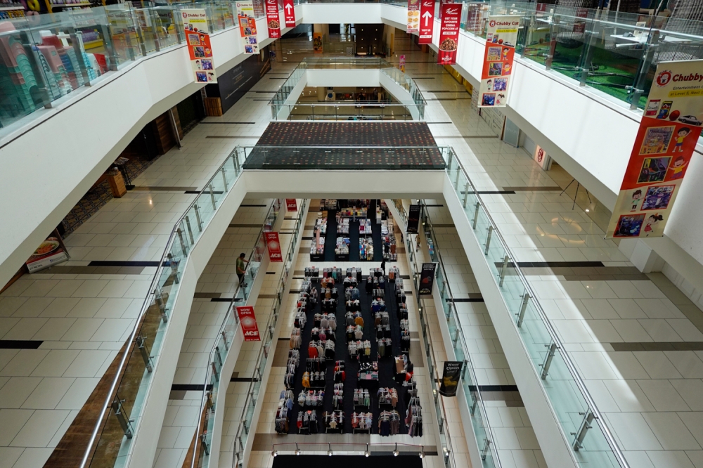 A general view of the Jaya Shopping Centre in Petaling Jaya on August 8, 2024. — Picture By Raymond Manuel