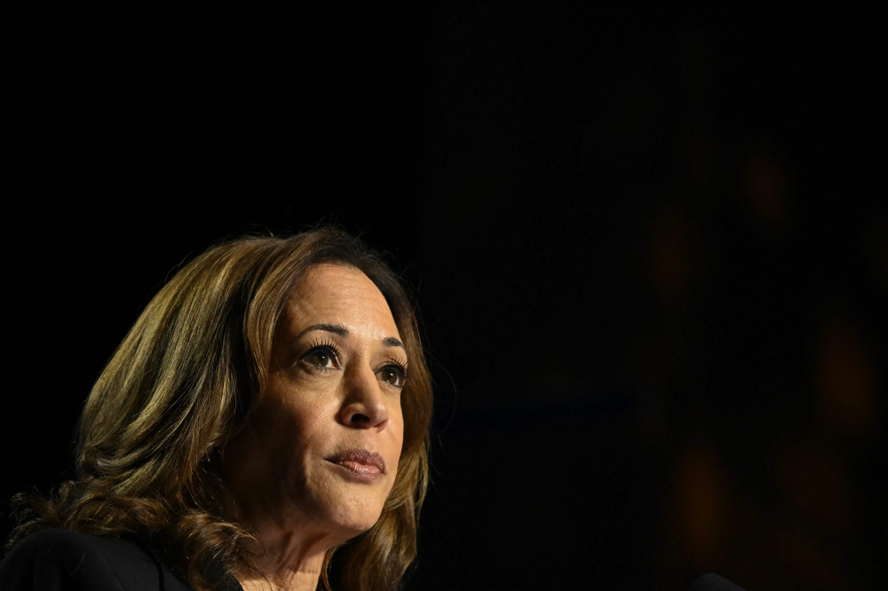 Kamala Harris has made abortion a central theme of her campaign, repeatedly linking her opponent, former president Donald Trump, to tragic stories, such as women forced to cross state lines to terminate their life-threatening pregnancies. — AFP pic 