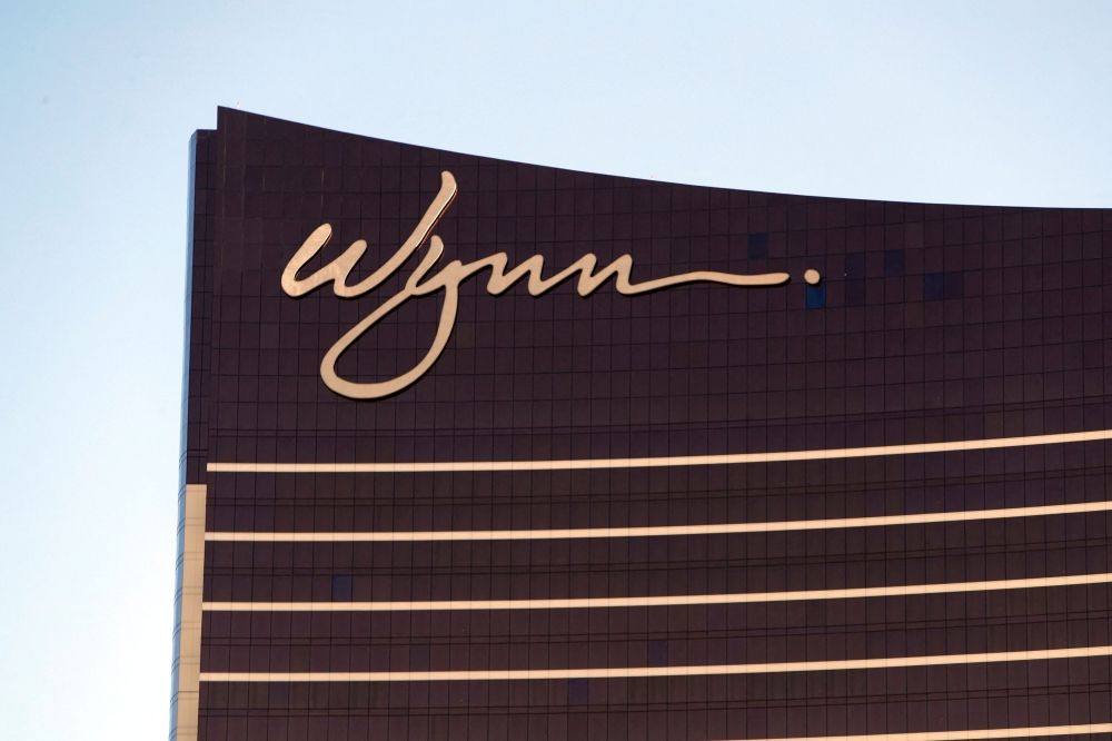 An exterior view Wynn hotel-casino in Las Vegas, Nevada February 7, 2018. — Reuters pic  