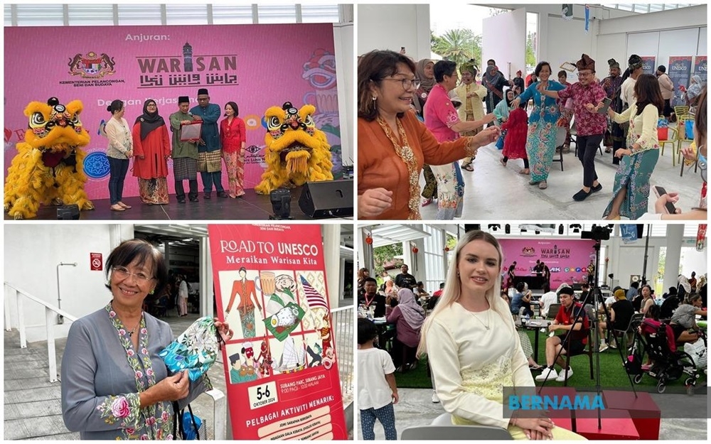 The Road to Unesco programme, organised by the Ministry of Tourism, Arts and Culture and National Heritage Department has attracted over 4,500 visitors from across the country, exceeding its targeted number of participants. — Picture via X/Bernama 
