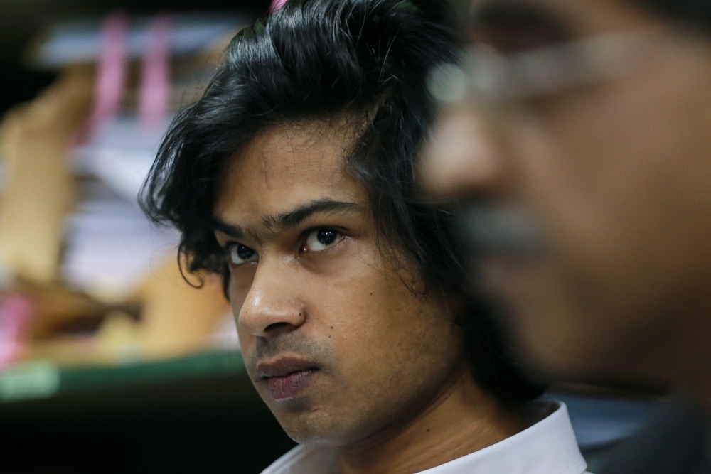 A file photograph shows Muhammad Yusoff Rawther at a press conference in Petaling Jaya on January 17, 2020. Yusoff’s lawyer, Rafique Rashid, confirmed that his client would be brought before a magistrates’ court, where he is likely to face charges under the Arms Act 1960. — Picture by Ahmad Zamzahuri