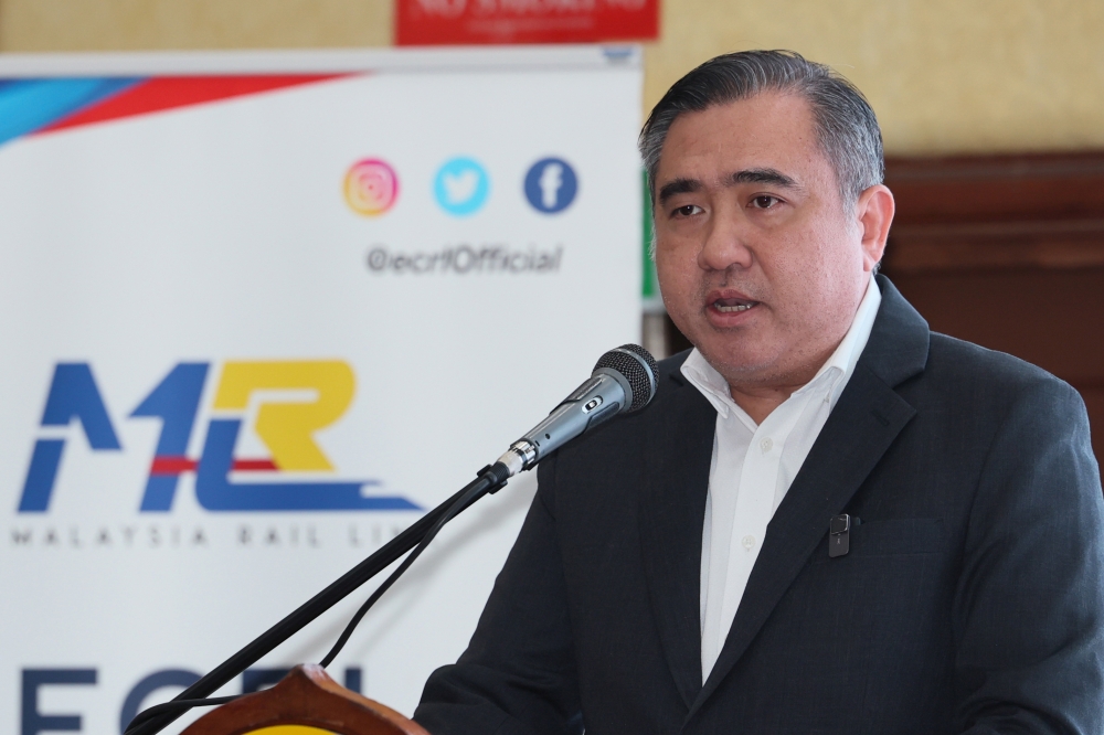 Transport Minister Anthony Loke said the encouraging progress achieved was in line with the Dec 2026 completion schedule for the ECRL track from Kota Bharu to the Gombak Integrated Transport Terminal. — Bernama