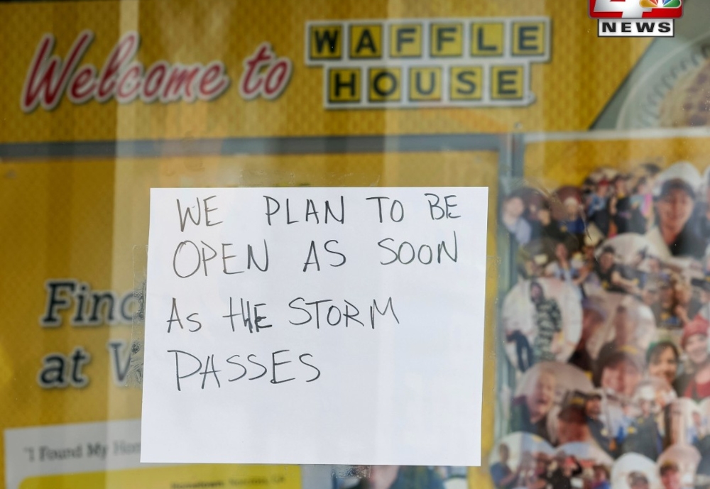 With around 1,600 locations primarily situated in Southern states and along the Gulf Coast, Waffle House restaurants are particularly susceptible to hurricane damage, but the chain strives to remain operational during various weather events. — Picture from social media 