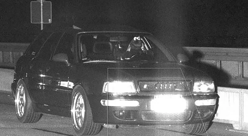 Cookie Monster snapped speeding. — Picture from Dortmund Newflash