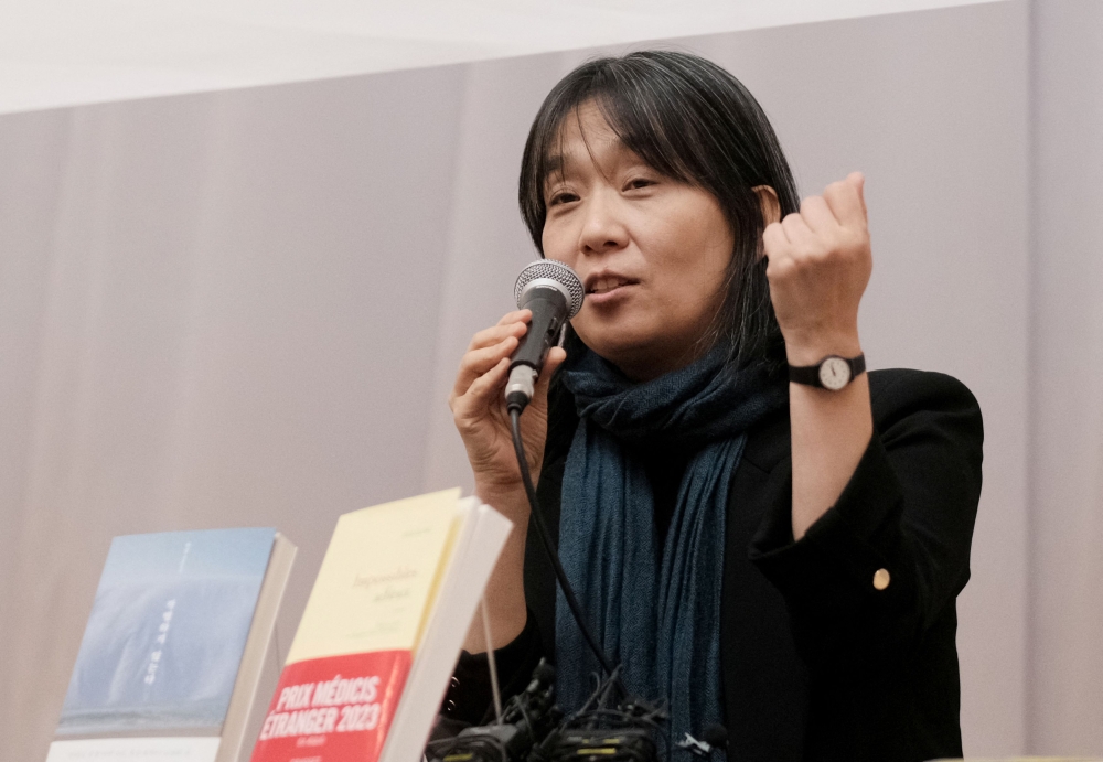 South Korean author Han Kang, the winner of the 2024 Nobel Prize in Literature. — Reuters