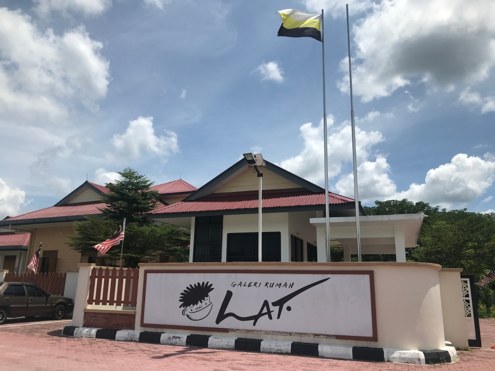 The Galeri Rumah Lat on Jalan Bemban, Batu Gajah showcases the journey of Malaysia’s most iconic cartoonist Datuk Mohd Nor Khalid, 73, better known as Lat. — Picture by John Bunyan
