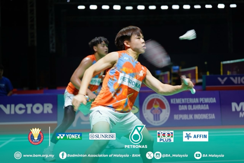 Aaron Tai-Kang Khai Xing have won the 2024 World Junior Championships in Nanchang, China. — Facebook/BAM