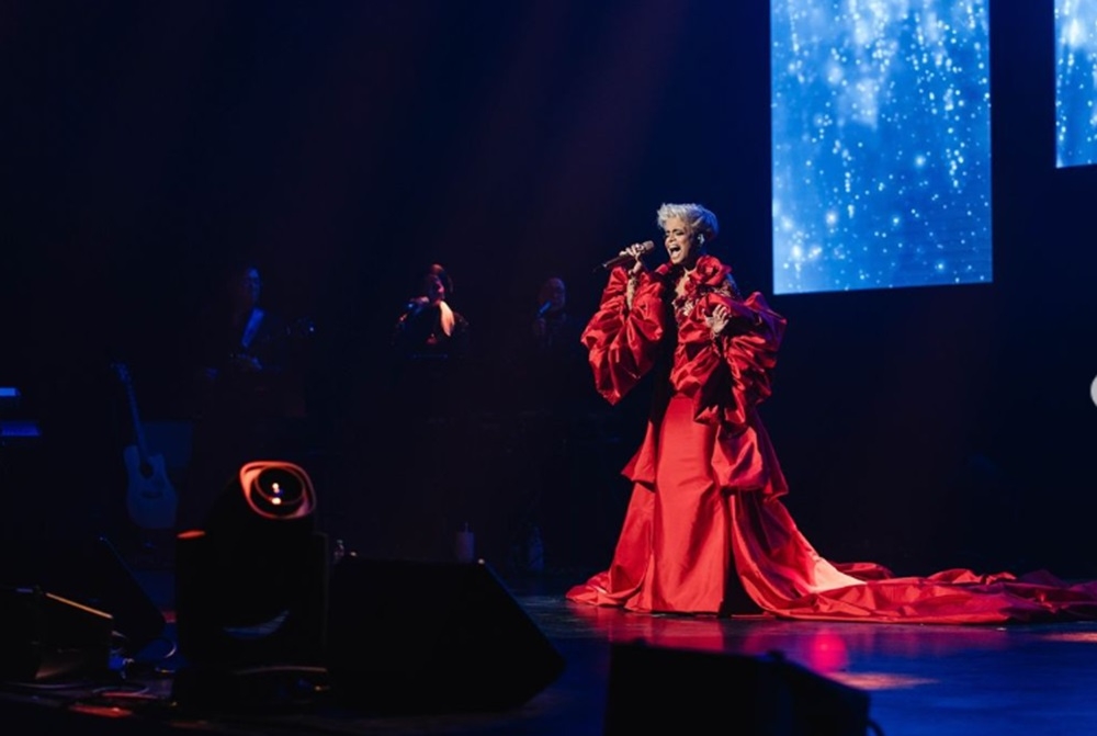 Singer Jaclyn Victor performs during her first-ever solo concert at Zepp KL in Kuala Lumpur October 14, 2024. — Picture via Instagram/jaclyn_victor