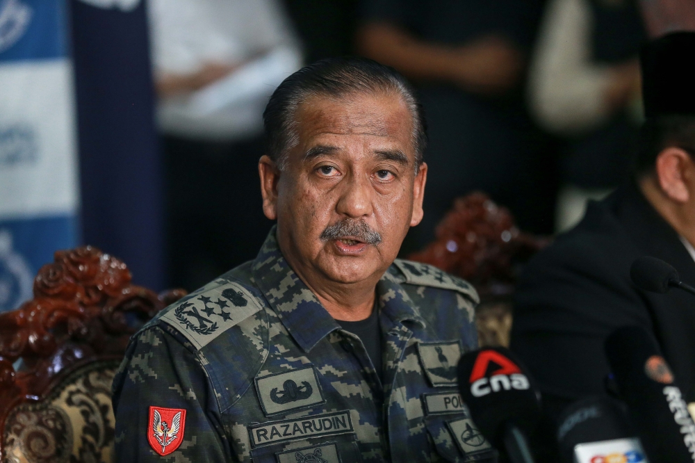 Razarudin said the investigation is based on reports and information received, as well as intelligence conducted by the police, ensuring that it is handled carefully. — Picture by Sayuti Zainudin