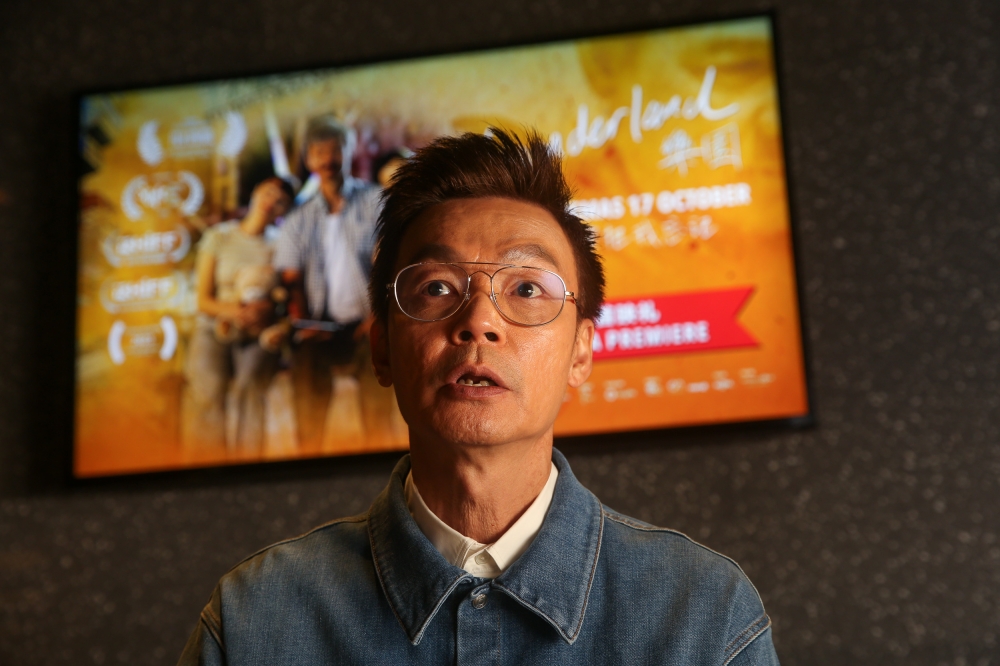 56-year-old Singaporean comedian Mark Lee goes ou of his comfort zone for his role as Loke in ‘Wonderland’. — Picture by Choo Choy May