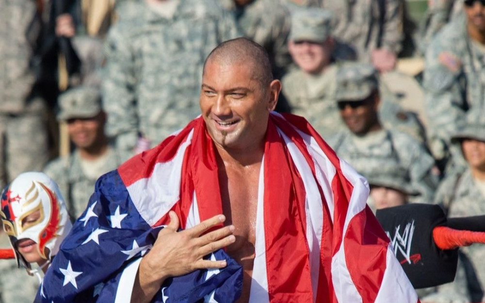 Dave Baustita didn't mince words in his roast of Trump. — Picture from Instagram/davebautista