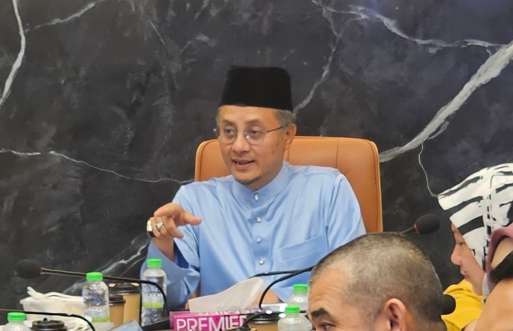 Penang Deputy Chief Minister I Datuk Mohamad Abdul Hamid said the Penang Fatwa Council has declared GISBH teachings as deviant. — Picture by Opalyn Mok