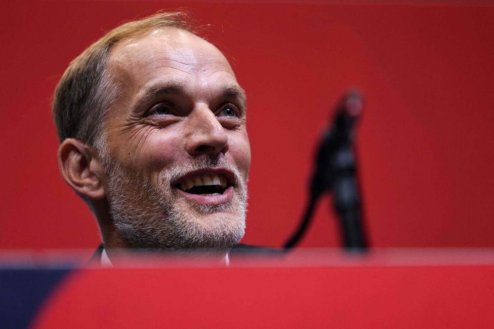 Thomas Tuchel vows to end England's 58-year trophy drought as new Three Lions boss. — AFP pic