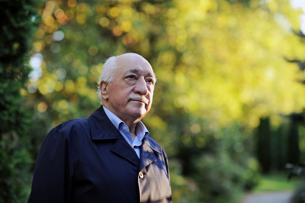 A handout picture released by Zaman Daily shows exiled Turkish Muslim preacher Fethullah Gulen at his residence on September 24, 2013 in Saylorsburg, Pennsylvania. — AFP pic