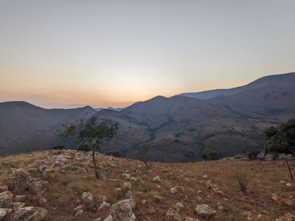The landscape pictured during geological fieldwork in a region called the Barberton Greenstone Belt in north-eastern South Africa in seen in this undated handout photograph obtained by Reuters. The region bears evidence of a huge meteorite impact on Earth dating back to about 3.26 billion years ago. — Nadja Drabon handout pic via Reuters 