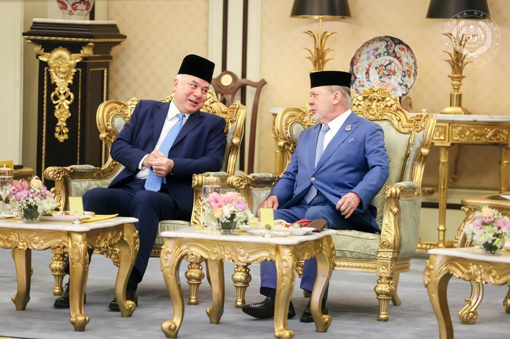The 267th Conference of Rulers will be held for two days from tomorrow and will be chaired by the Sultan of Perak Sultan Nazrin Shah. — Picture via Facebook/Sultan Ibrahim Sultan Iskandar 
