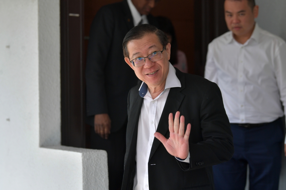 Former Penang chief minister Lim Guan Eng at the Sessions Court in Kuala Lumpur, October 24, 2024. — Bernama pic