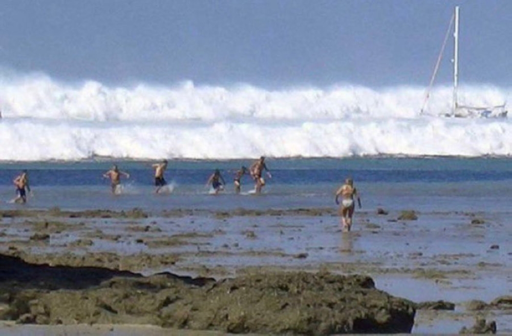 The December 2004 Asian tsunami that killed more than 170,000 people. Two decades ago, scientists did not have an Indian Ocean tsunami warning system in place when disaster struck, but now, 1,400 stations globally cut warning times to just minutes after a tsunami wave forms.