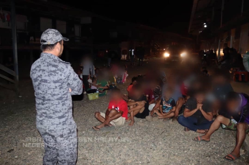 Department director Datuk Sh Sitti Saleha Habib Yusof said the group comprised 82 males and 63 females. — Picture via Facebook