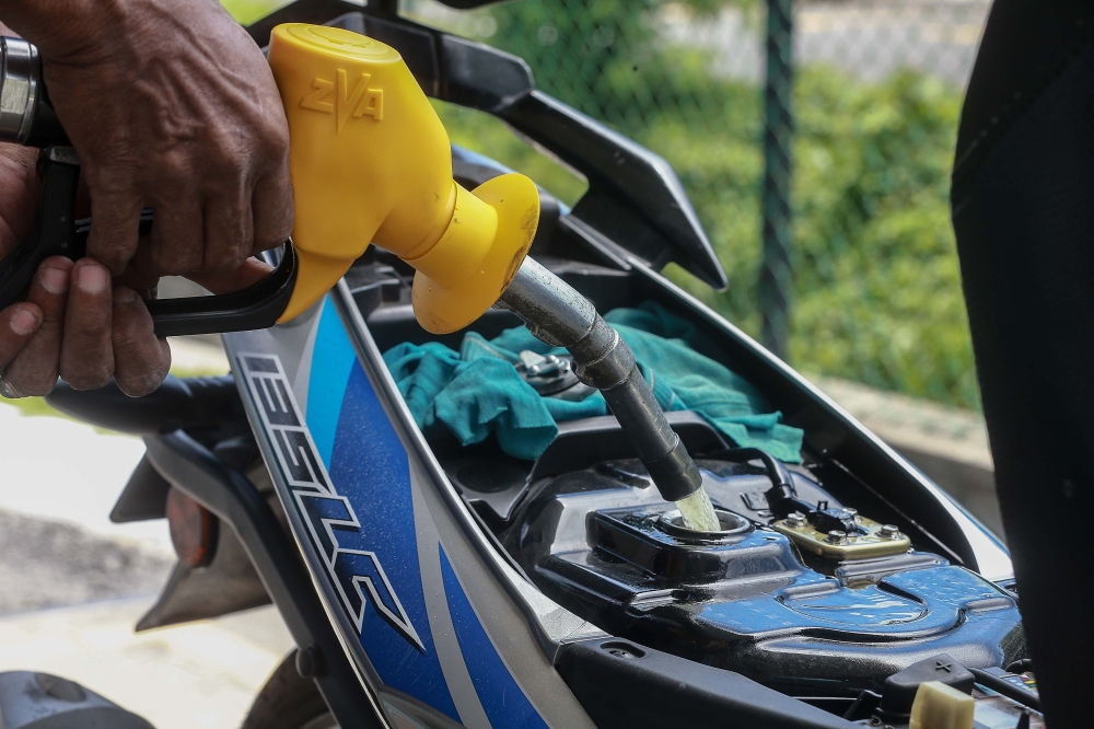 Earlier this year, Prime Minister Datuk Seri Anwar Ibrahim did away with blanket diesel subsidies and, after several hints, has now given a timeline to do the same with RON95 petrol that is used by the majority of Malaysians. — Picture by Sayuti Zainudin 