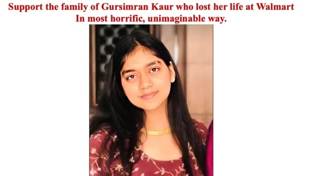 Kaur and her mother had been part of the Walmart team for two years after emigrating from India. — Picture via GoFundMe