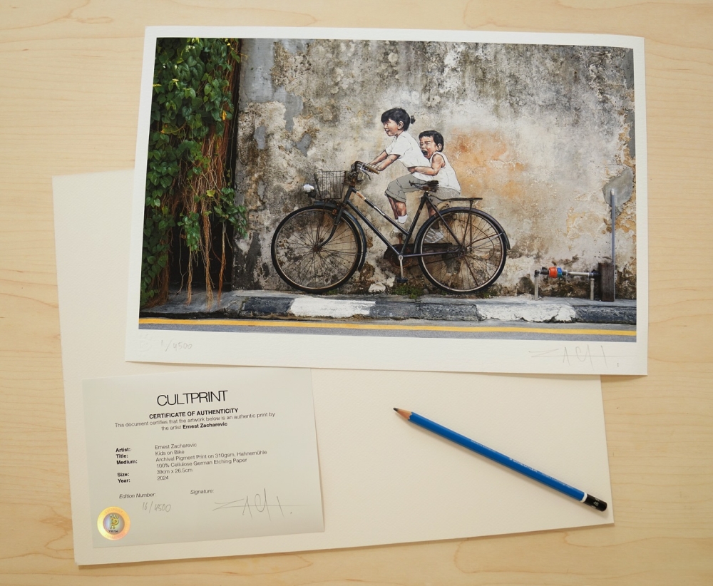 The prints are now available on www.cultprint.co. — Picture from Facebook/Ernest Zacharevic
