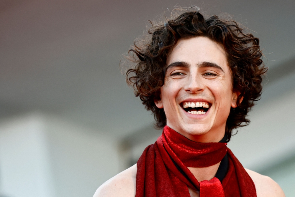 Even the Hollywood star’s most convincing doppelgangers, gathered in New York for a look-alike contest, did a double-take when the man himself, actor Timothee Chalamet, swung by their festivities yesterday. — Reuters pic