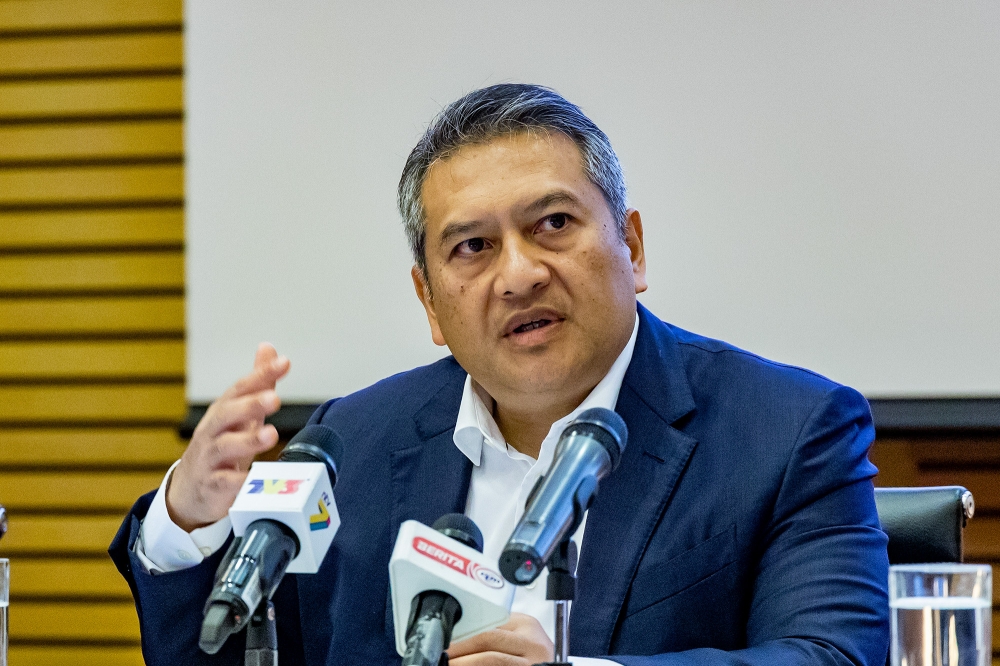 Khazanah Nasional managing director Datuk Amirul Feisal Wan Zahir said Jelawang Capital signifies their commitment to the growth of Malaysia’s venture capital ecosystem. — Picture by Firdaus Latif