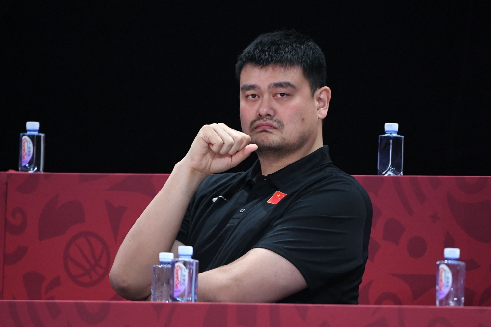 The Chinese Basketball Association said the decision by Yao Ming to quit after seven years as its chairman was a ‘personal’ one. — AFP pic