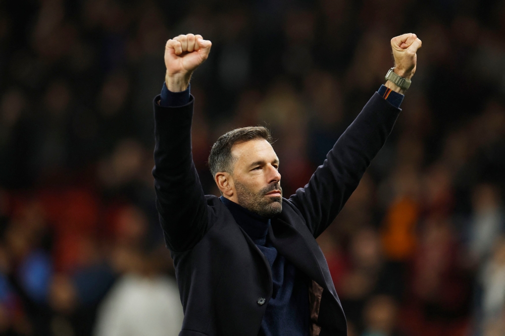 Van Nistelrooy is hopeful he can stay at United long-term after arriving in the close season. — Reuters pic