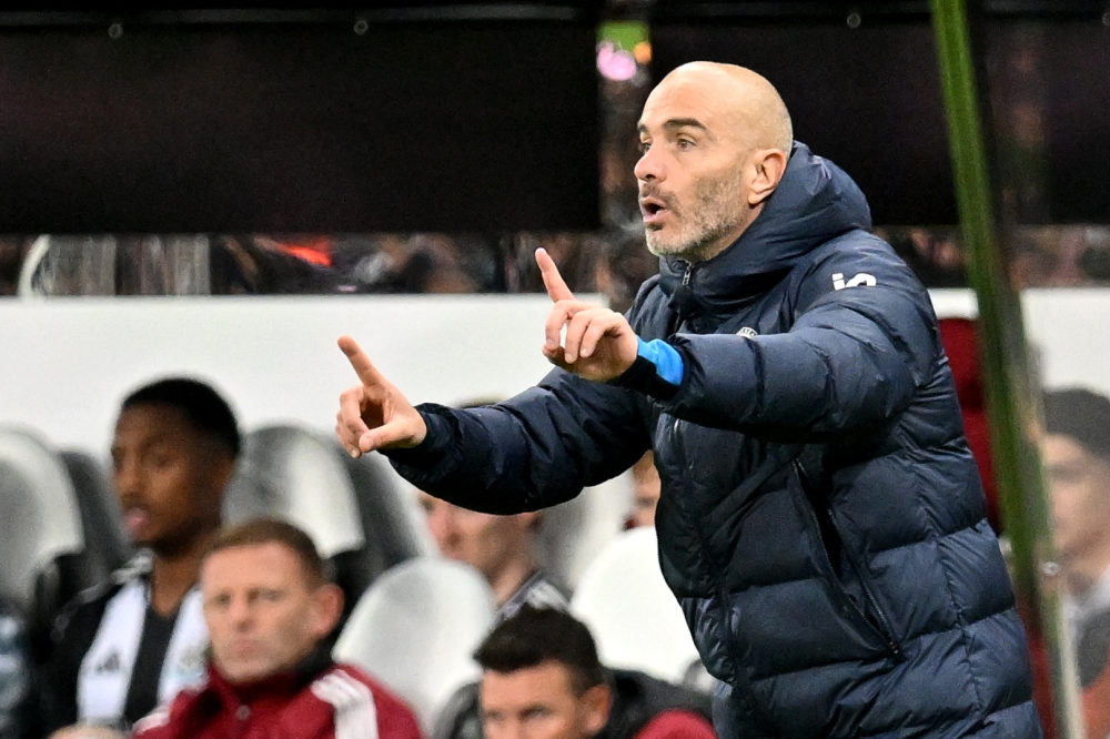 Chelsea boss Enzo Maresca said no player is irreplaceable after axing club-record signing Enzo Fernandez from his Premier League starting line-up. — AFP pic