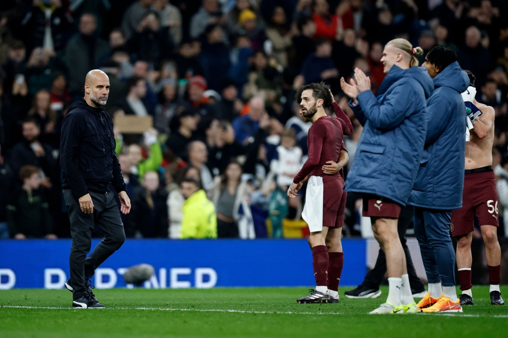 Pep Guardiola says Manchester City face an “emergency” in certain positions as he grapples with a punishing injury list ahead of Saturday’s trip to Bournemouth. — AFP pic