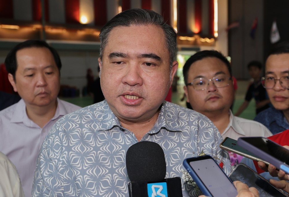 Transport Minister Anthony Loke said that apart from reducing traffic congestion, the project, which is in the planning stages, will positively impact development in areas along the route, thereby contributing to the local economy. — Bernama pic 