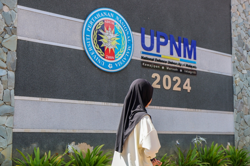 The incident is believed to have occurred at 11.45pm on October 22, in the UPNM dormitory, after the 22-year-old suspect, who is also a fourth-year student at UPNM, asked the victim to iron his work shirt and suddenly took the iron from the victim’s hand and pressed it against the victim’s right chest once. — Bernama pic 