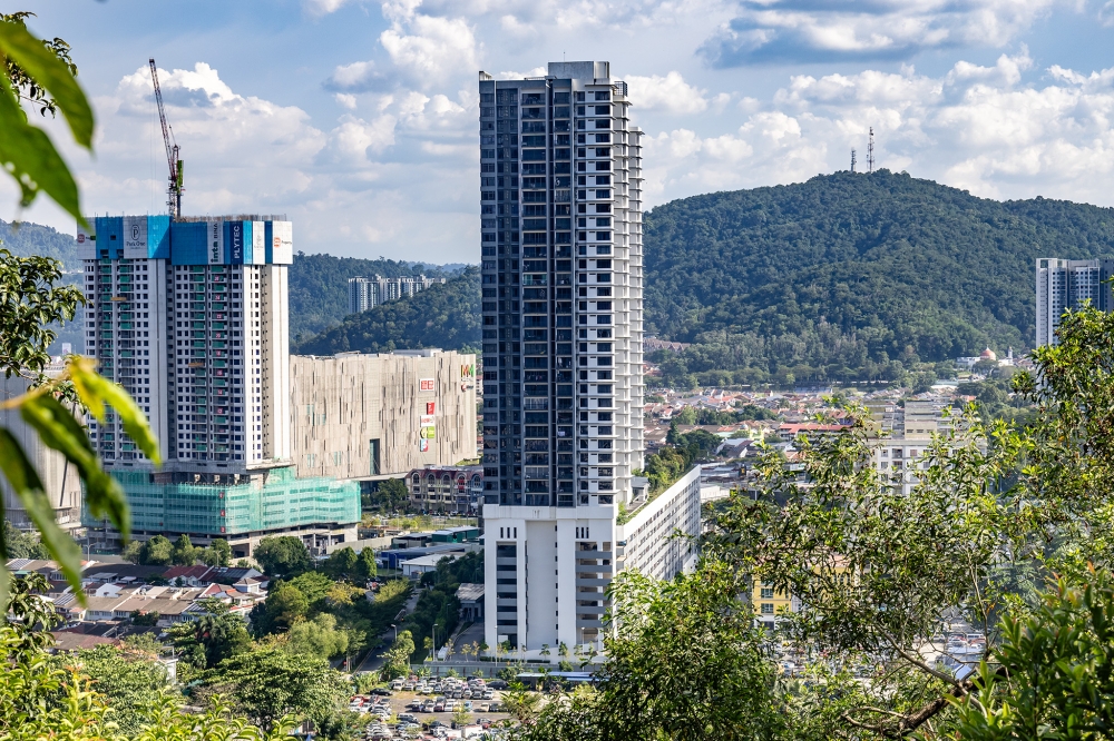 High-rise development proposal in Taman Melawati has been halted for now. — Picture by Firdaus Latif