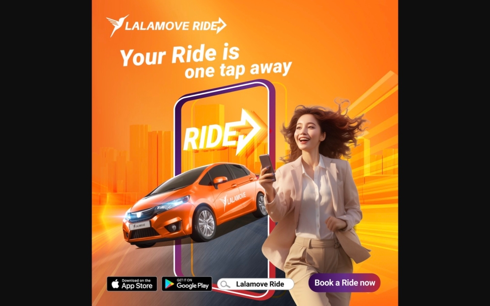 Lalamove Ride is now available in Klang Valley for now. — Picture from Facebook/Lalamove