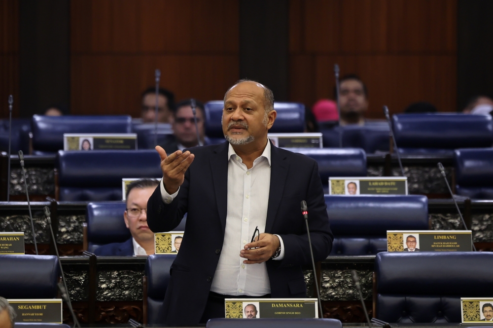 Digital Minister Gobind Singh Deo said that in the January-October 2024 period, 41,078 job opportunities were created in the digital economy sector. — Bernama pic 