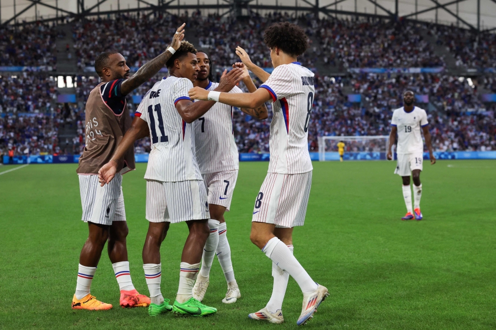 France will be facing Israel in a Nations League match today. — AFP pic