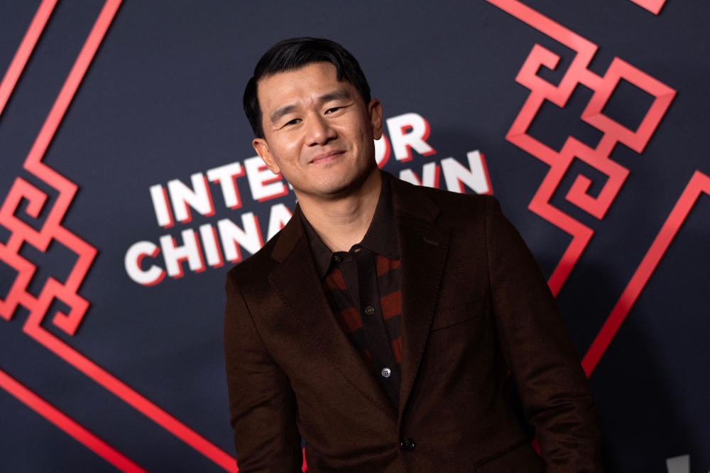 Malaysian actor Ronny Chieng arrives for the premiere of Hulu's ‘Interior Chinatown’ at the Linwood Dunn Theater in Los Angeles on November 13, 2024. — AFP pic
