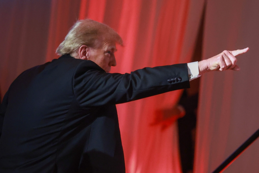 US President-elect Donald Trump attends the America First Policy Institute Gala held at Mar-a-Lago on November 14, 2024 in Palm Beach, Florida. — AFP pic 