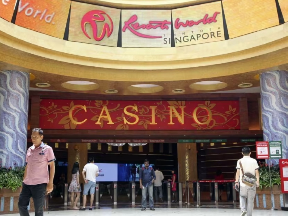 This follows a record fine of S$2.25 million (RM7.51 million) imposed on Resorts World Sentosa in December 2023 for failing to conduct mandatory due diligence checks on cash deposits of S$5,000 or more from third parties into customers’ accounts. — TODAY file pic