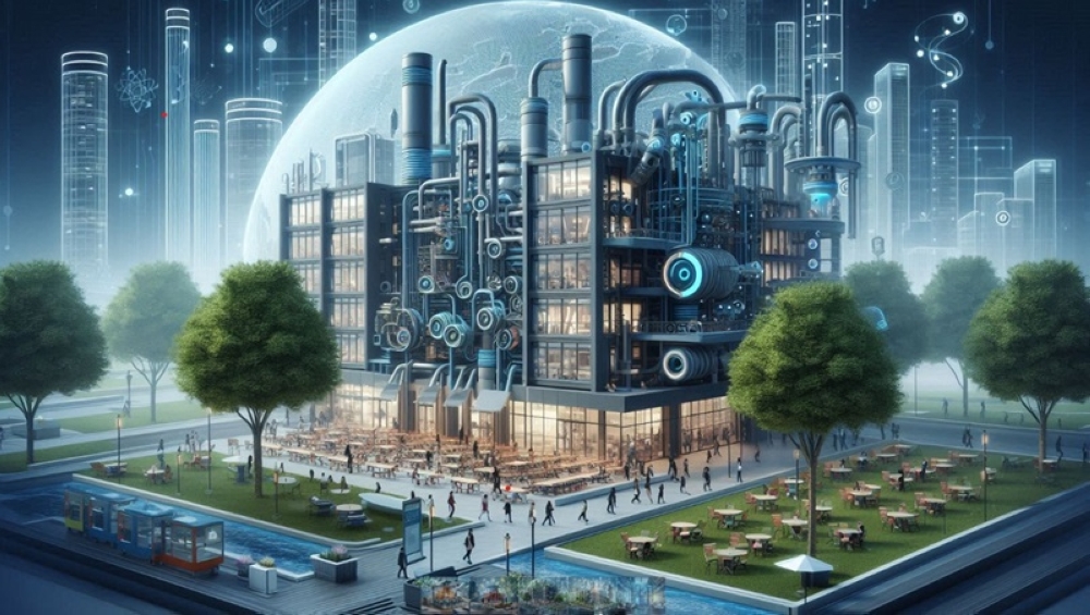 Introducing the porous campus model where industry meets academic programmes. –– Picture courtesy of University of Bristol