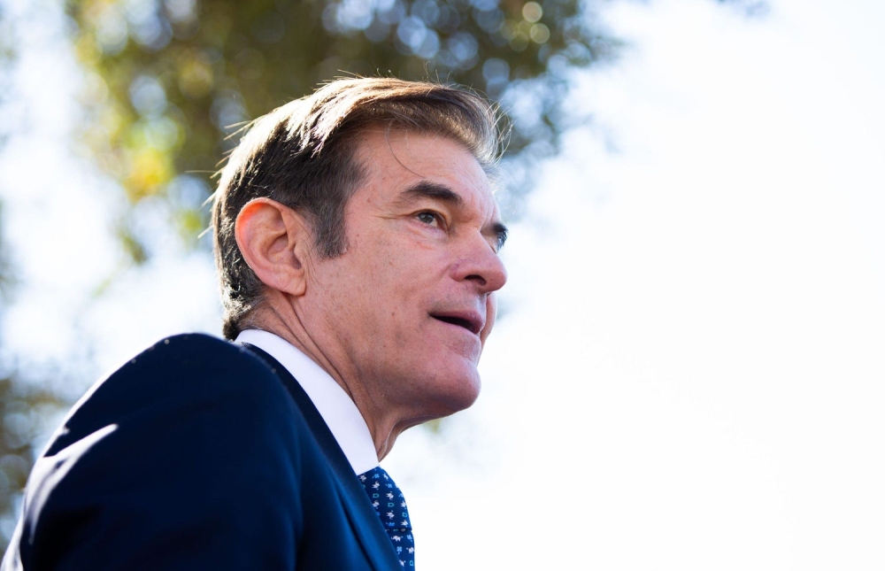 The 64-year-old heart surgeon was championed on daytime television by Oprah Winfrey before he entered politics with an unsuccessful bid for a Senate seat in 2022. — USA Today pic