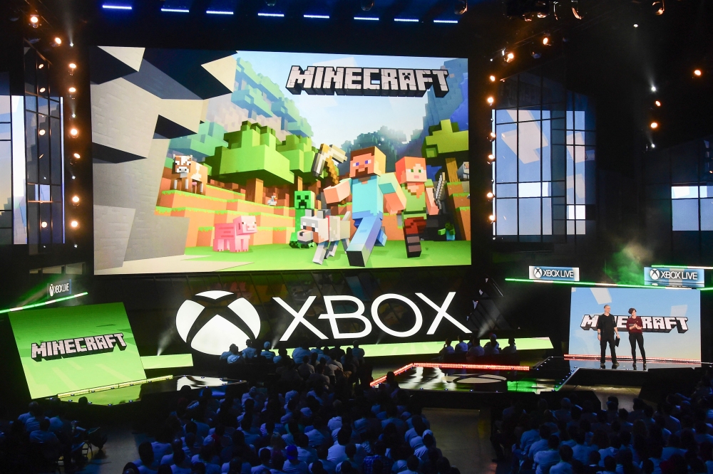The best-selling video game ‘Minecraft’ is to become a real-life destination — AFP pic