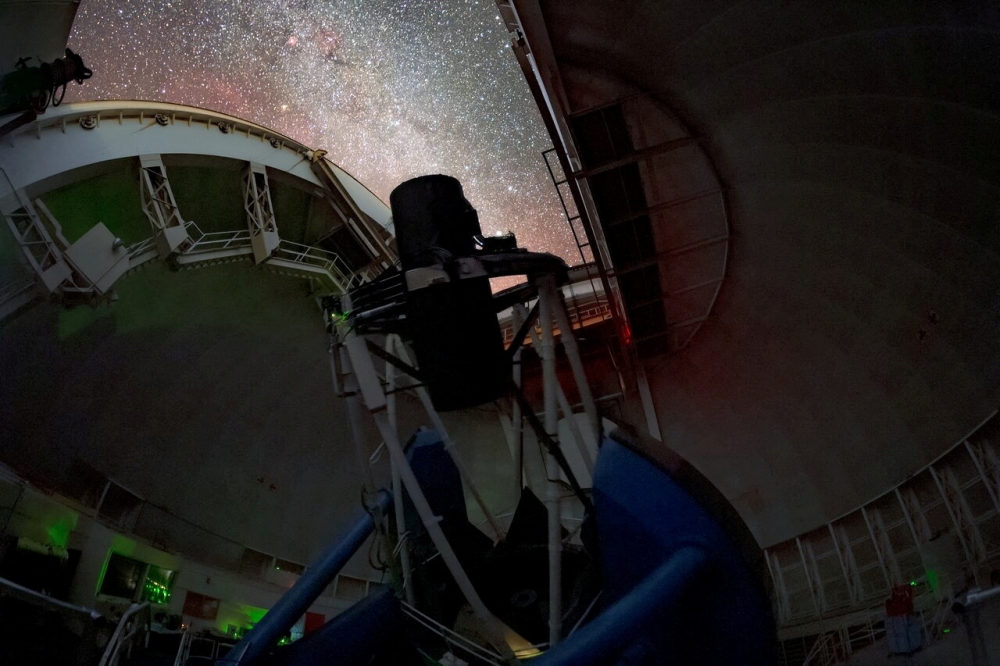 The Dark Energy Spectroscopic Instrument at Kitt Peak National Observatory in Arizona is operated imaging the night sky in 2022, in Kitt Peak, Arizona. — Kitt Peak National Observatory/NOIRLab/U.S. National Science Foundation/AURA/T. Slovinsky handout pic via Reuters 