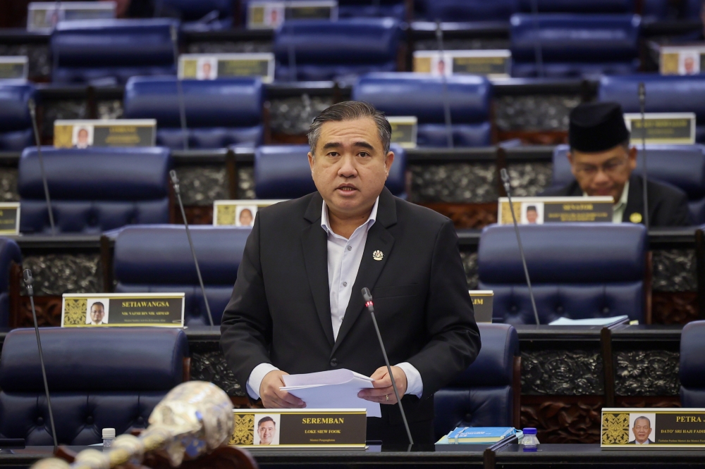 Transport Minister Anthony Loke said that the teenage boy who tragically died after being electrocuted while charging his phone on an express bus was the victim of faulty electrical wiring. — Bernama pic